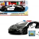 Car W/Display Turntable Lamborghini Centenario Police 1/24 Scale Diecast Toys
