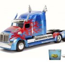 Car W/Display Turntable Transformers 5 Optimus Prime 98403 1/24 Diecast Toys