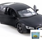 Car W/Rotary Turntable Audi R8 Matte Black 34281 1/24 Scale Diecast Toys Car W/Rotary Turntable Audi R8 Matte Black 34281 1/24 Scale Diecast Toys