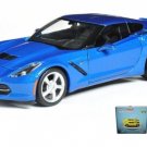 Car W/Rotary Turntable 2014 Chevrolet Corvette Stingray Coupe 1/24 Diecast Toys Car W/Rotary Turntable 2014 Chevrolet Corvette Stingray Coupe 1/24 Diecast Toys