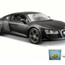 Car W/Rotary Turntable Audi R8 Black 31281Bk 1/24 Car Diecast Toys