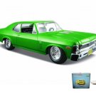 Car W/Rotary Turntable 1970 Chevy Nova Ss Coupe Hardtop 1/24 Scale Diecast Toys