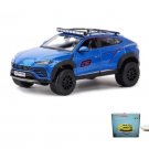 Car W/Rotary Turntable Lamborghini Urus Blue 32533Bu 1/24 Scale Diecast Toys