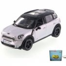 Car W/Rotary Turntable Mini Cooper Countryman Silver 1/24 Scale Diecast Toys Car W/Rotary Turntable Mini Cooper Countryman Silver 1/24 Scale Diecast Toys