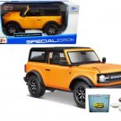 Car W/Rotary Turntable 2021 Ford Bronco Orange 31530Or 1/24 Diecast Toys Car W/Rotary Turntable 2021 Ford Bronco Orange 31530Or 1/24 Diecast Toys