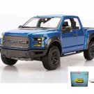 Car W/Rotary Turntable 2017 Ford F150 Raptor 31266Bu 1/24 Scale Diecast Toys