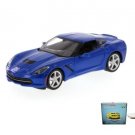 Car W/Rotary Turntable Chevy Corvette Stingray 34505 1/24 Car Diecast Toys Car W/Rotary Turntable Chevy Corvette Stingray 34505 1/24 Car Diecast Toys