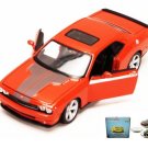 Car W/Rotary Turntable Dodge Challenger Srt Orange 34280 1/24 Diecast Toys Car W/Rotary Turntable Dodge Challenger Srt Orange 34280 1/24 Diecast Toys