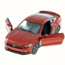 2015 Ford Mustang Gt Orange 5386D 1/38 Scale Model Car Diecast Toys