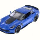 2015 Chevy Corvette Z06 Blue 34133 1/24 Scale Model Car Diecast Toys 2015 Chevy Corvette Z06 Blue 34133 1/24 Scale Model Car Diecast Toys