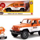 2017 Jeep Wrangler W/Orange M&M'S Figure 1/24 Car 34401 Diecast Toys 2017 Jeep Wrangler W/Orange M&M'S Figure 1/24 Car 34401 Diecast Toys