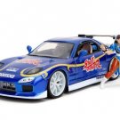 1993 Mazda Rx7 W/ Chunli Figure 1/24 Car 30838 Diecast Toys