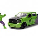 2014 Dodge Ram 1500 Pickup W/ Hulk Figure 1/24 Car 99726 Diecast Toys