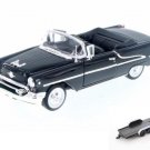 Car W/Trailer 1955 Oldsmobile Super 88 Black 22432Wbk 1/24 Diecast Toys