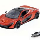Car W/Trailer Mclaren P1 Red 79325 1/24 Scale Car Diecast Toys