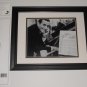 Framed Original Tony Bennett NYC 1959 in the Studio Print COA 14" by 17"