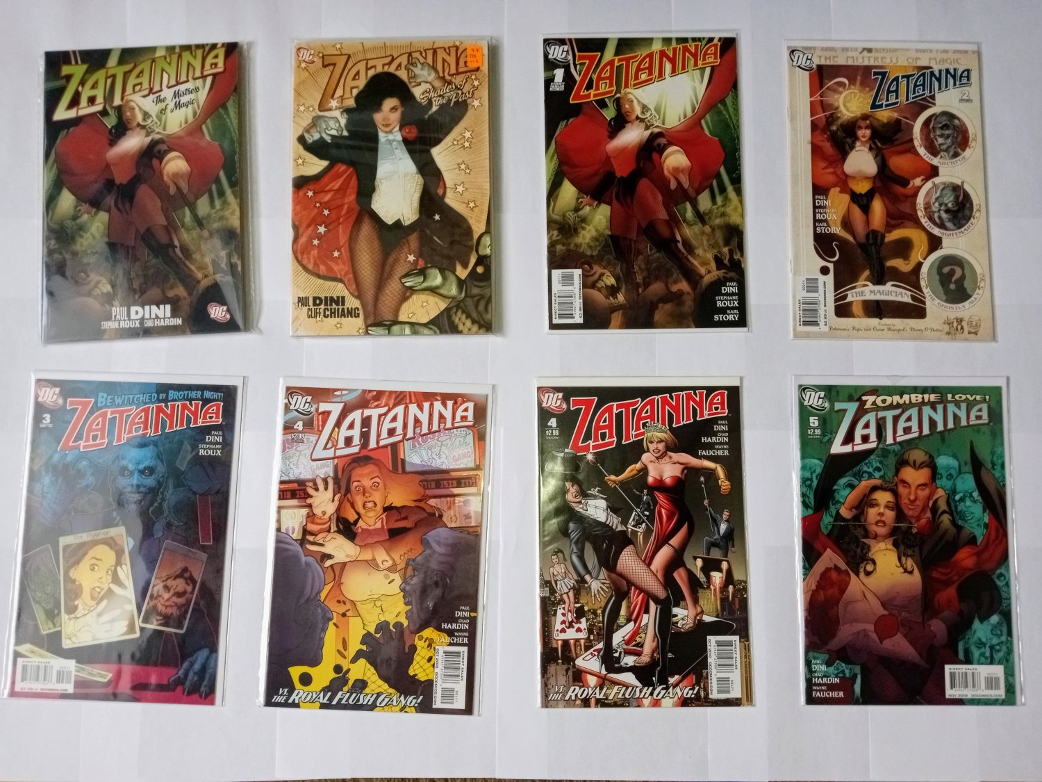 DC Zatanna 1-16, Books 1,2 two miniseries + special, 32 comics+ 2 books