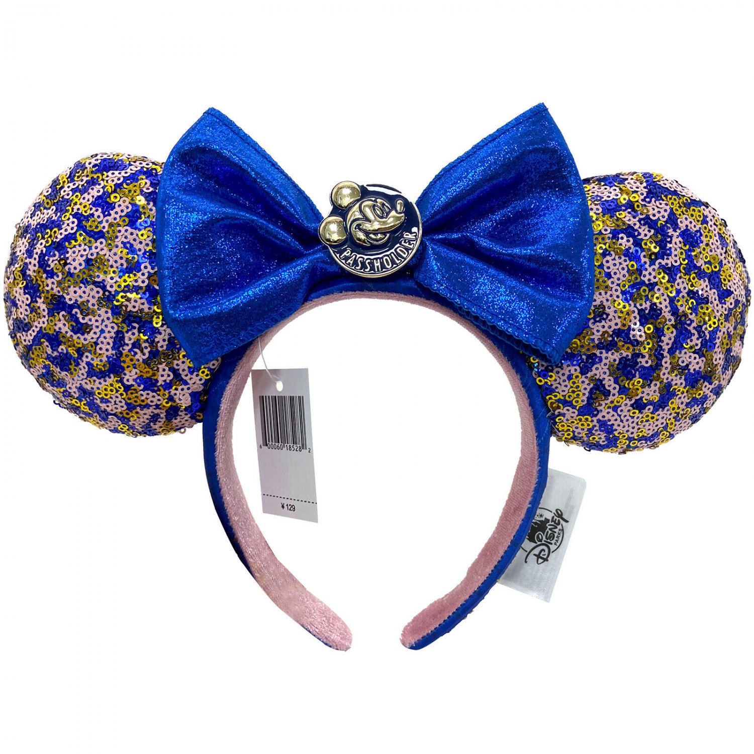 WDW Annual Passholder Minnie Mouse Ears Disney Parks Ears Headband ...