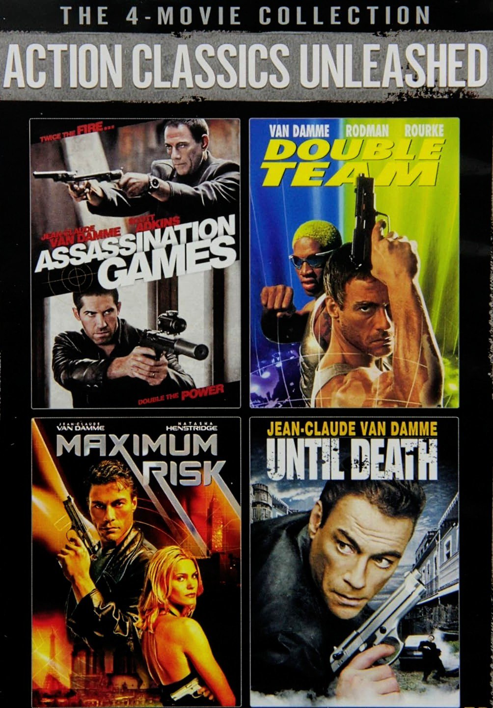 ( New unopened) 4 Movie Action Classics DVD