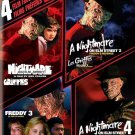 A Nightmare on Elm Street - 4 DVD Set ( Like New Condition)
