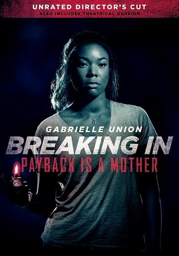 Breaking in - DVD - Thriller ( Like New Condition)