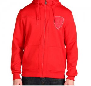 Puma Ferrari Softshell Jacket W/ Hood MSRP $110 Small