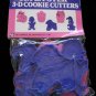 Easter Cookie Cutters Set of 6 Plastic in Bag The Ullman Co