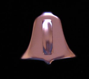 Copper Cookie Cutter Christmas One Bell Holiday