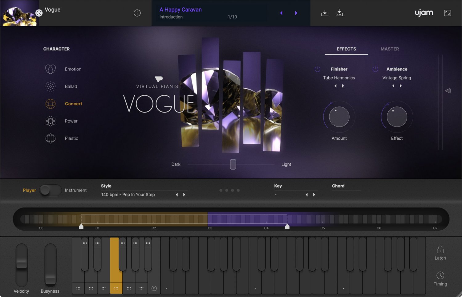 uJam - Virtual Pianist Vogue