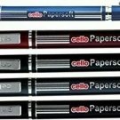 CELLO PAPER SOFT BALL PEN BLUE INK ASSORTED BODY COLOR
