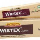 2X Medisynth Wartex Cream 20 gm for warts and corns