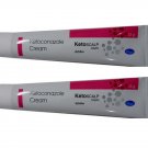2X Ketoscalp Cream for Fungalee skin infectionsi 15g pack