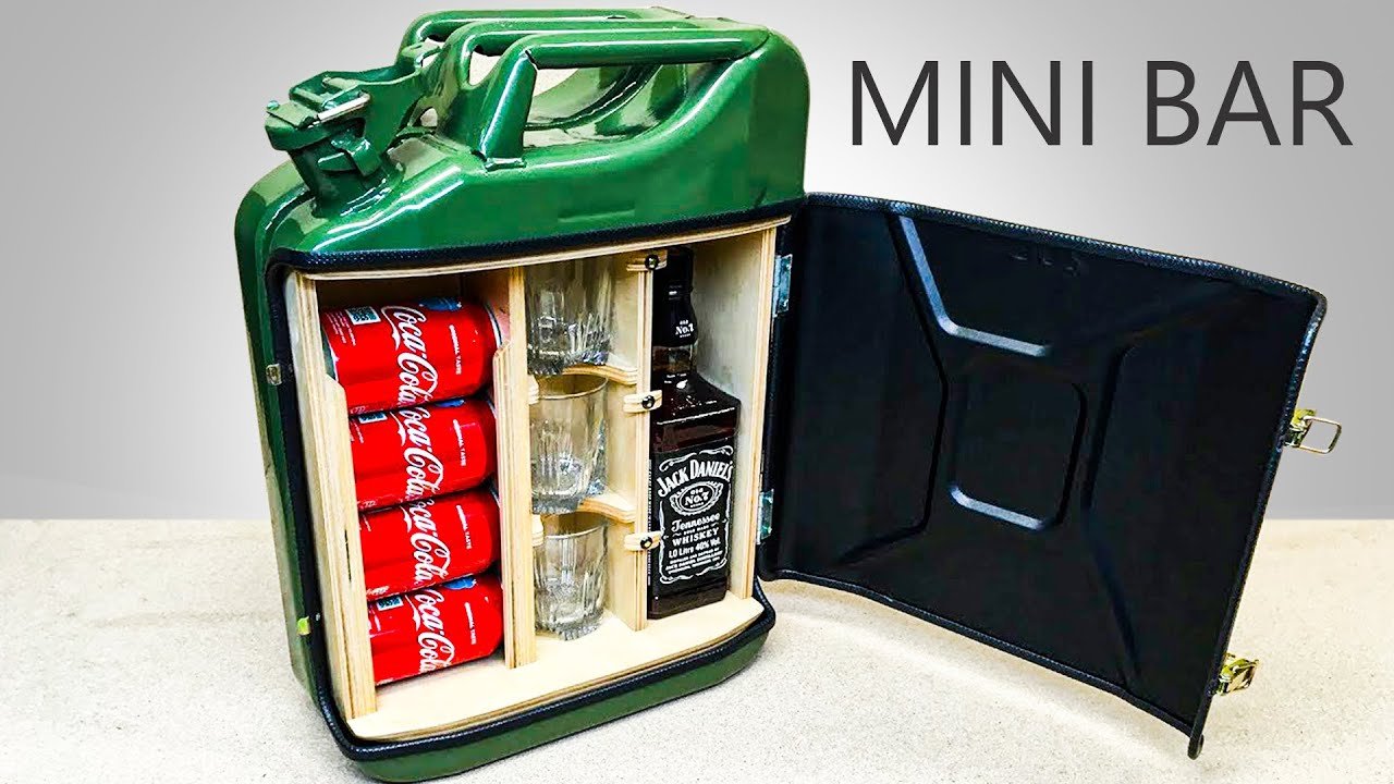 Can Mini Bar | Fathers Day Gift For Him Birthday,  Gift For Boyfriend Mini Bar Kanister