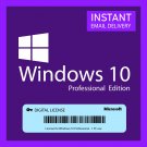 Windows 10 Pro Professional 1 PC Retail License Key | Genuine | 32-64 Bit | Global