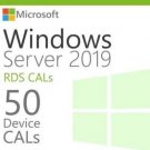 RDS 50 Device CALs Windows Server 2019 Remote Desktop Services