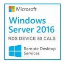 RDS 50 Device CALs Windows Server 2016 Remote Desktop Services