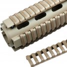 4Pcs Rifle Handguard Heat Fish Bone Resistant Ladder Rubber Picatinny Rail Cove