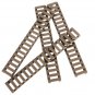 4Pcs Rifle Handguard Heat Fish Bone Resistant Ladder Rubber Picatinny Rail Cove