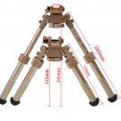 360° Rotating V8 tripod metal tactical bipod bracket can be retracted
