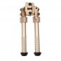360° Rotating V8 tripod metal tactical bipod bracket can be retracted