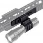 MLOK metal laser flashlight fixture 27mm 25.4mm 20mm diameter universal
