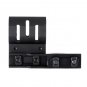 MLOK metal laser flashlight fixture 27mm 25.4mm 20mm diameter universal