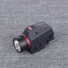 150 Lumens Bottom Flashlight Red Laser Flashlight 20mm Bottom Mounted Laser Flashlight