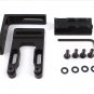 Recurve composite aluminum bracket can hold red dot laser flashlight bracket