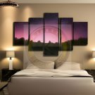 Night at mountain framed pictures