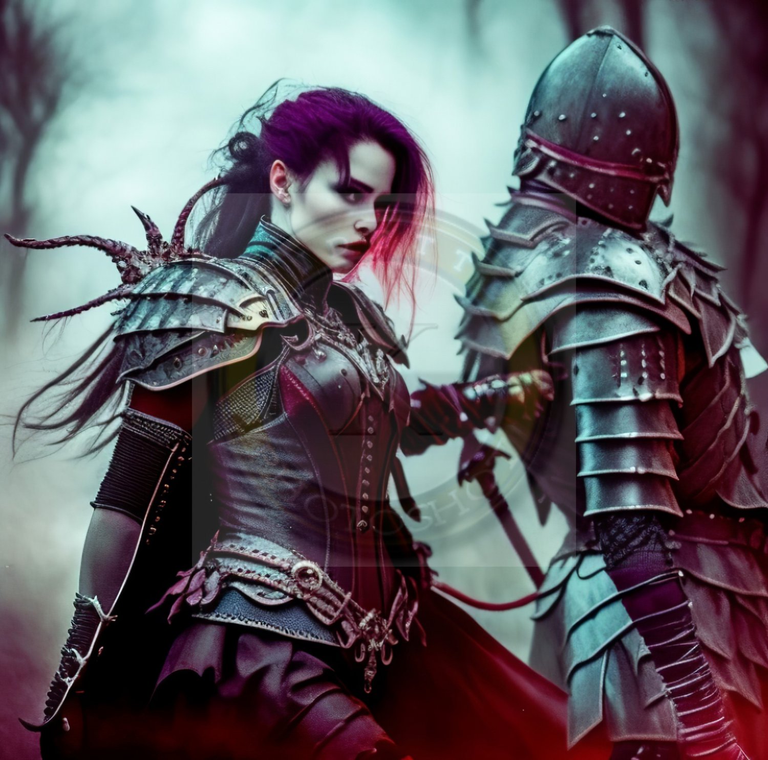 Knight lady