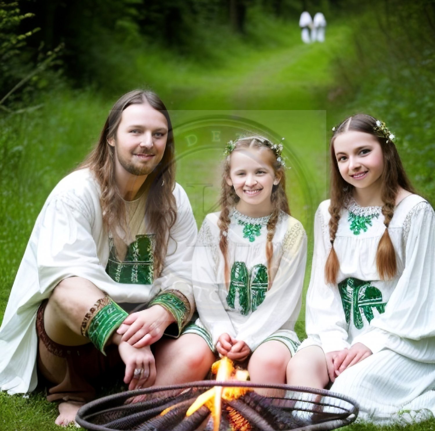 Traditional clothes people