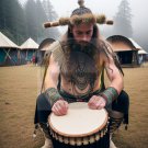 Pagan drummer