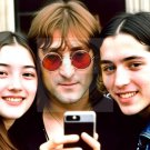 John Lennon with his fans