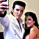 Elvis with fan